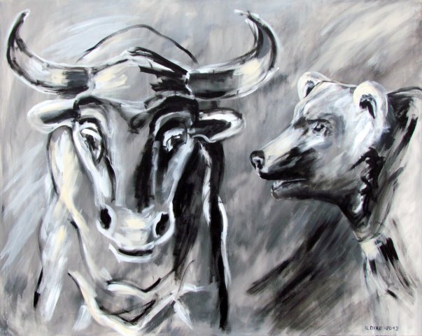 Begegnung 120 x 150 cm